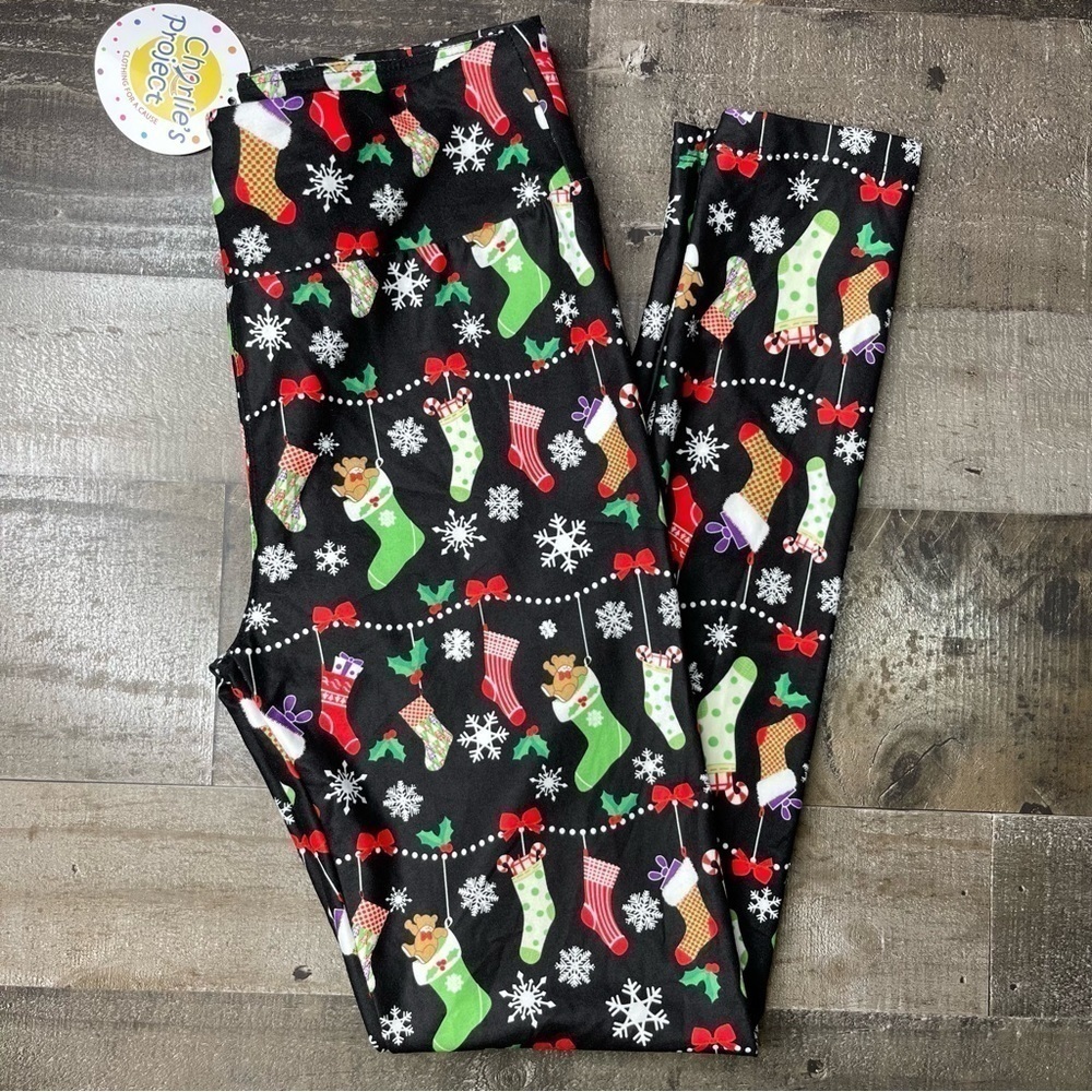 NWT Charlie’s Project Holiday Legging Tween size 10